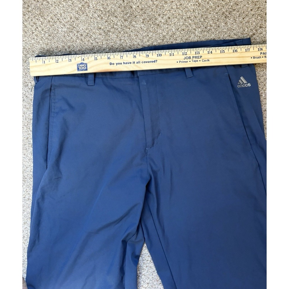Adidas Men's Blue Golf Pants Size 34x32 Athletic ClimaLite Performance - Picture 6 of 7